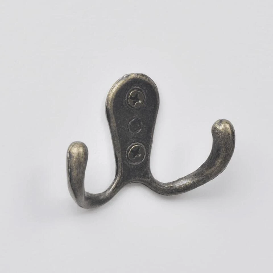 VidaXL Kapstokken Wit 2 St 6 VidaXL Kapstokken Wit 2 St - Afbeelding 4