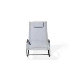 Beliani Tuinligstoel CAMPO - Grijs Polyester, Pvc -Tuinmeubel Winkel 0c75af79d919404d81a3ad45aac5f0f2