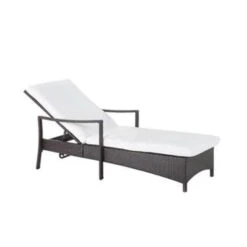 Beliani Tuinligstoel VASTO - Bruin Pe Rotan