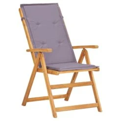 VidaXL Tuinstoelen 2 St Verstelbaar Massief Acaciahout Bruin -Tuinmeubel Winkel 1000006324 0103