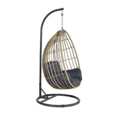 Garden Impressions Hangstoel Panama Hangstoel Ei - Natural Rotan -Tuinmeubel Winkel 1000009439 0103