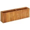 VidaXL Plantenbak Verhoogd 150x30x50 Cm Massief Acaciahout 1 VidaXL Plantenbak Verhoogd 150x30x50 Cm Massief Acaciahout -Tuinmeubel Winkel 1000009540