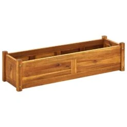 VidaXL Plantenbak Verhoogd 100x30x25 Cm Acaciahout