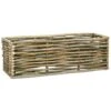VidaXL Plantenbak Verhoogd 120x40x40 Cm Hazelaarhout -Tuinmeubel Winkel 1000009579