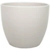 Floran Plantenpot - Taupe - Mat - Keramiek - 17 X 15 Cm -Tuinmeubel Winkel 1000011586