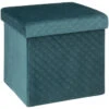 Five Simply Smart - Opbergbox - Poef - Polyester - Blauw 2 Five Simply Smart - Opbergbox - Poef - Polyester - Blauw -Tuinmeubel Winkel 1000013015