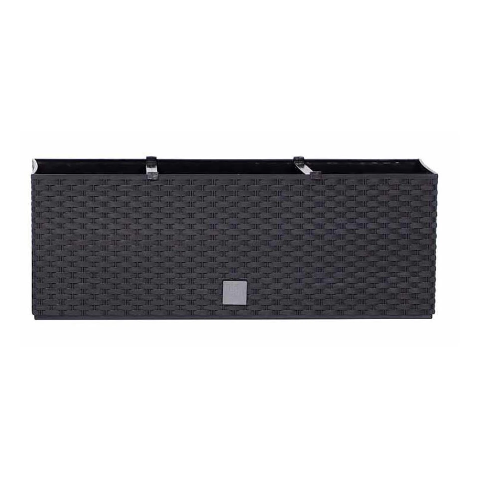 Prosperplast Plantenbak Rato - Antraciet - 17 L - 51 X 19 X 18 Cm 3 Prosperplast Plantenbak Rato - Antraciet - 17 L - 51 X 19 X 18 Cm