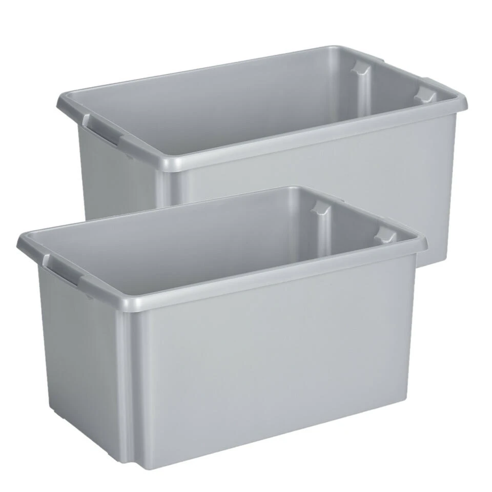 Nesta Opbergbox 51L Grijs 5 Nesta Opbergbox 51L Grijs - Afbeelding 3