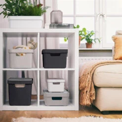 Sigma Home Opbergbox 9L Wit 9 Sigma Home Opbergbox 9L Wit -Tuinmeubel Winkel 1000014136 0102