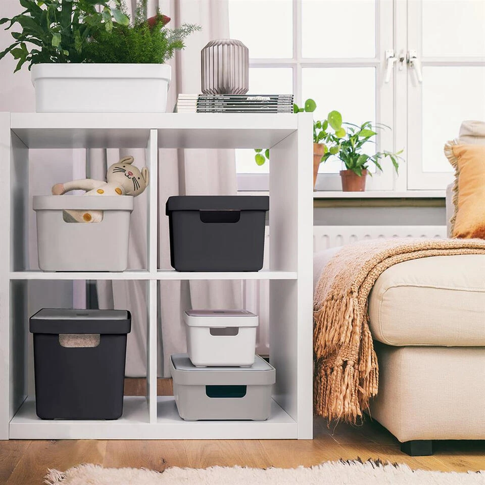 Sigma Home Opbergbox 9L Wit 6 Sigma Home Opbergbox 9L Wit - Afbeelding 4