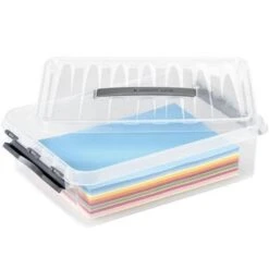 Q-line Opbergbox 10L Transparant Metaal -Tuinmeubel Winkel 1000014138 0102