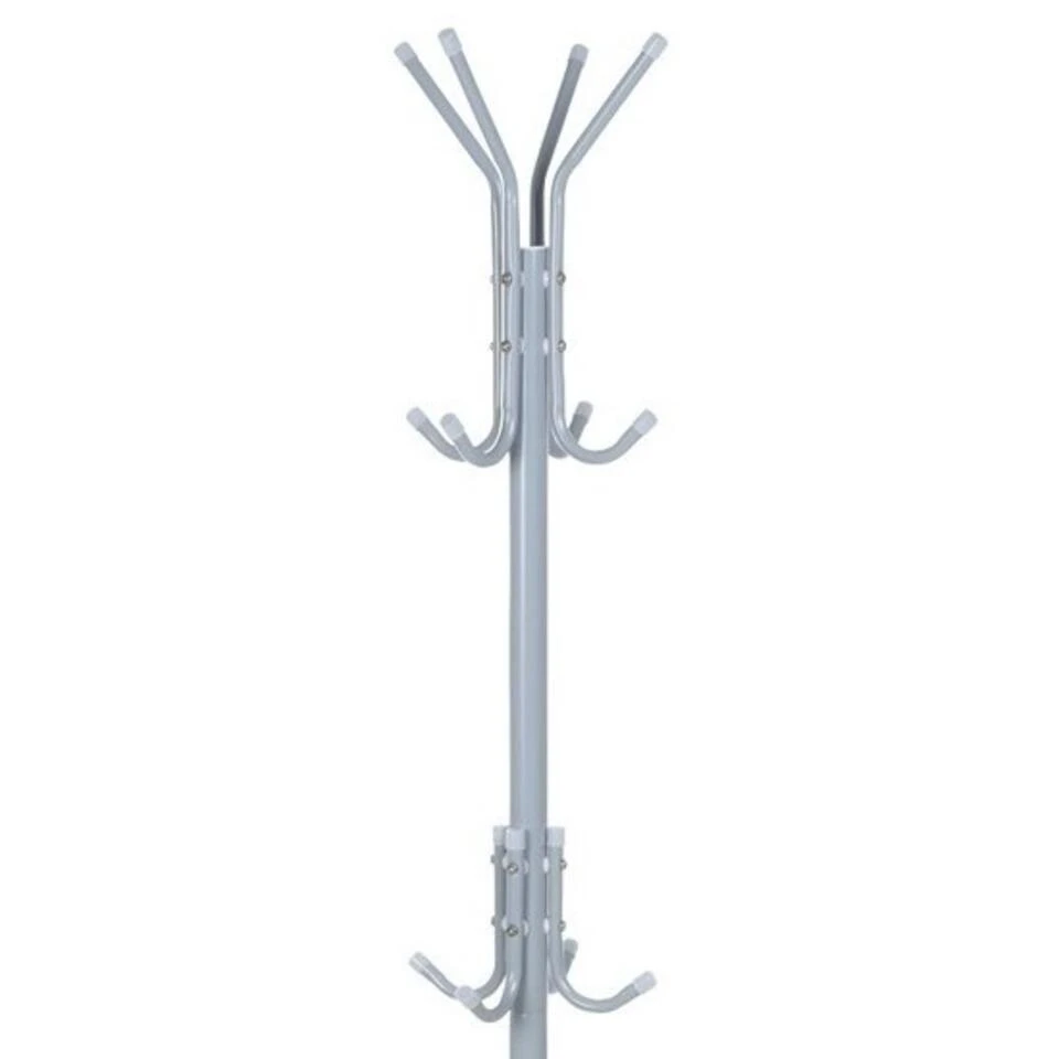 Merkloos Kapstok - Staand - Grijs - Metaal - 172 Cm 4 Merkloos Kapstok - Staand - Grijs - Metaal - 172 Cm - Afbeelding 2