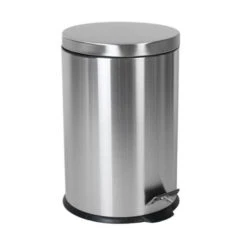 Gerim Pedaalemmer - RVS - Zilverkleurig - 3 L - 17 X 24 Cm