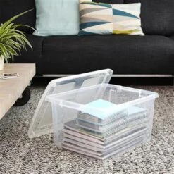 Nesta Deksel Transparant - Opbergbox 17L, 32L En 45L -Tuinmeubel Winkel 1000018265 0101