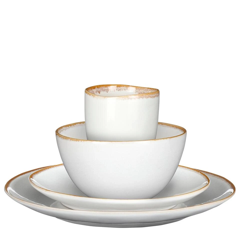 Mica Decorations Tabo Serviesset 4 Persoons Keramiek Wit 3 Mica Decorations Tabo Serviesset 4 Persoons Keramiek Wit