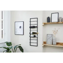 Lifa Living Wijnrek Luc Voor 8 Flessen, 30 X 9,5 X 99,5 Cm -Tuinmeubel Winkel 1000022249 0101