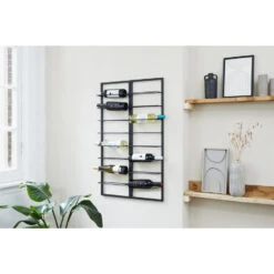 Lifa Living Wijnrek Luc Voor 8 Flessen, 30 X 9,5 X 99,5 Cm -Tuinmeubel Winkel 1000022249 0102