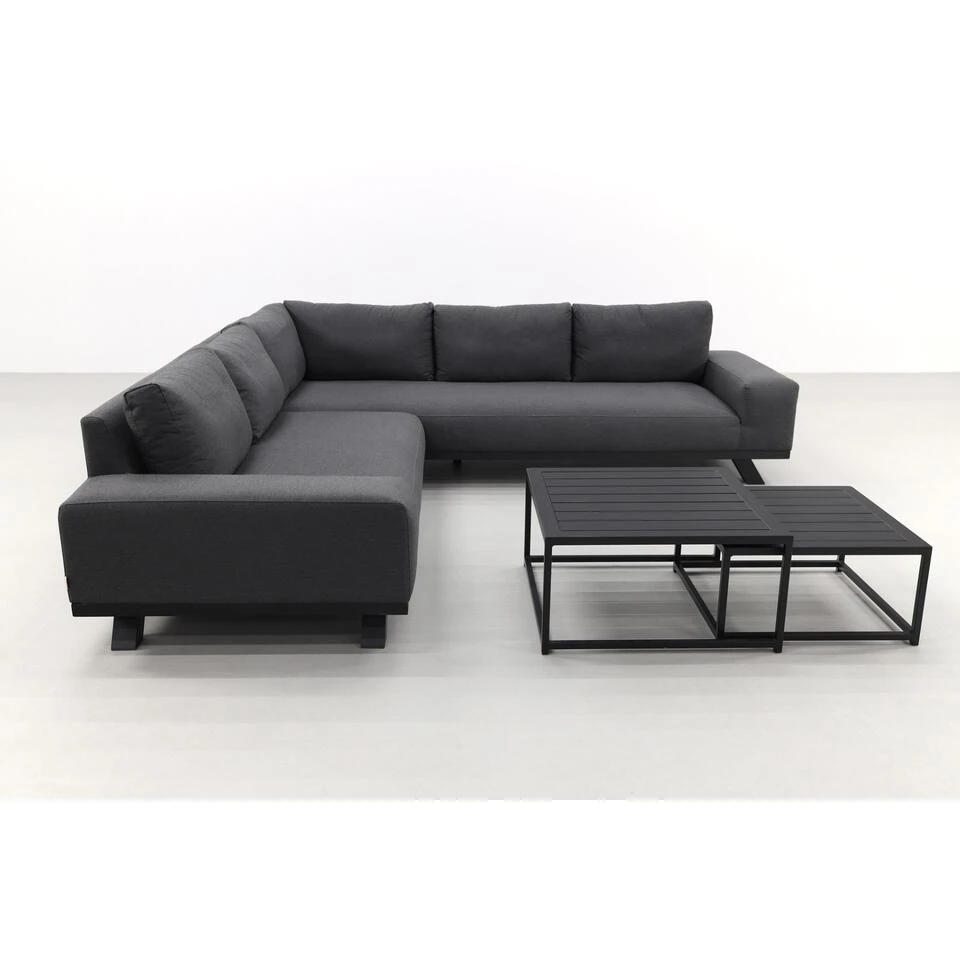 VDG Barcelona/royalty Sunbrella Loungeset - Sooty 4 VDG Barcelona/royalty Sunbrella Loungeset - Sooty - Afbeelding 2