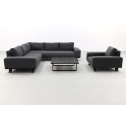 VDG Barcelona/cuba Sunbrella Loungeset - Sooty + Stoel -Tuinmeubel Winkel 1000031635 0103