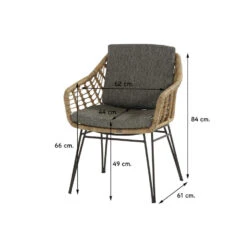 4 Seasons Cottage Tuinstoel (1 St.) -Tuinmeubel Winkel 1000031704 0102