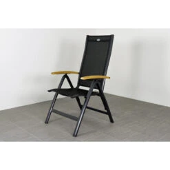 Hartman Roma Verstelbare Tuinstoel - Teak Armleuning -Tuinmeubel Winkel 1000031711 0102