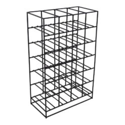 LOFT42 Pinot Wijnrek – 24 Flessen - Metaal - Zwart -Tuinmeubel Winkel 1000032510 0101