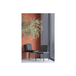 WOOOD Tuinstoel Billie - Kunststof - Zwart - Set Van 4 8 WOOOD Tuinstoel Billie - Kunststof - Zwart - Set Van 4 -Tuinmeubel Winkel 1000033694 0102