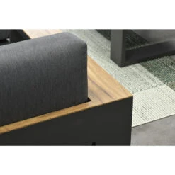 Garden Impressions Plaza Loungeset 4-delig - Sagres Sfeerhaard -Tuinmeubel Winkel 1000035548 0103