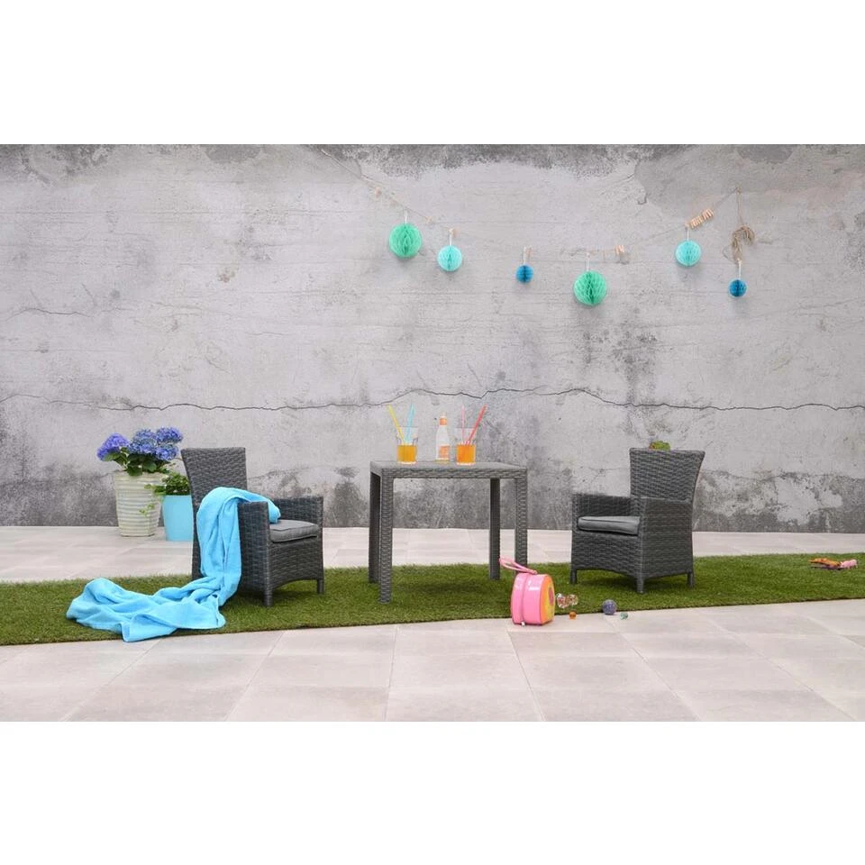 Garden Impressions Nikki Kinder Tuintafel 50x50 Cm Donker Grijs 5 Garden Impressions Nikki Kinder Tuintafel 50x50 Cm Donker Grijs - Afbeelding 3