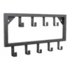LOFT42 Bono Small Kapstok - Zwart – Metaal – 9 Haken - 50x26x4 1 LOFT42 Bono Small Kapstok - Zwart – Metaal – 9 Haken - 50x26x4 -Tuinmeubel Winkel 1000038687