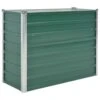 VidaXL Plantenbak Verhoogd 100x40x77 Cm Gegalvaniseerd Staal Groen -Tuinmeubel Winkel 1000039795