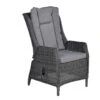Garden Impressions - Marbella Verstelbare Tuinstoel - Donker Grijs -Tuinmeubel Winkel 1000040795