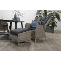 Garden Impressions Marbella Verstelbare Tuinstoel -vintage Willow 8 Garden Impressions Marbella Verstelbare Tuinstoel -vintage Willow -Tuinmeubel Winkel 1000040805 0103