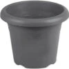 Hega Hogar Plantenpot Flori - Grijs - Rond - Kunststof - 35 Cm 1 Hega Hogar Plantenpot Flori - Grijs - Rond - Kunststof - 35 Cm -Tuinmeubel Winkel 1000040981