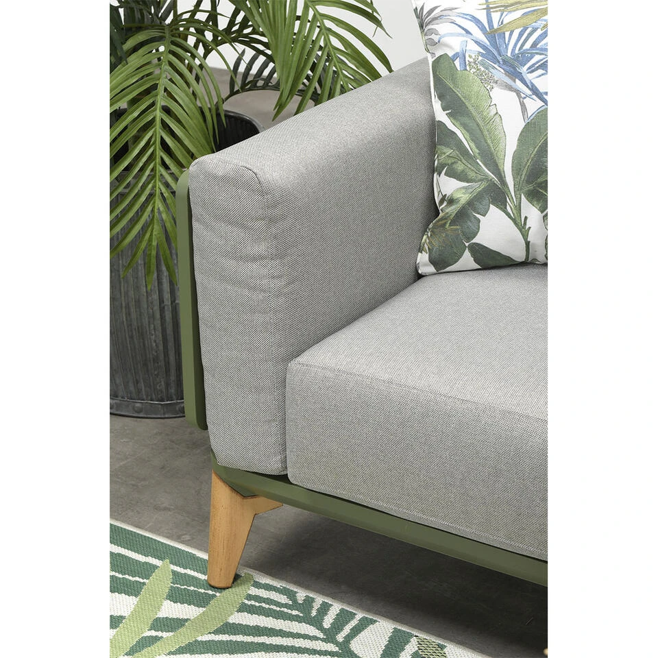 Garden Impressions Palawan Loungeset 5-delig - Mos Groen 5 Garden Impressions Palawan Loungeset 5-delig - Mos Groen - Afbeelding 4