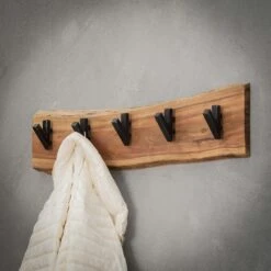 Hoyz - Kapstok Edge Met 5 Haken - Grijs - Wandkapstok 9 Hoyz - Kapstok Edge Met 5 Haken - Grijs - Wandkapstok -Tuinmeubel Winkel 1000042634 0103