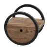 Hoyz - Wandschap Circular - Ø30 - Met Lade - Hout - Bruin -Tuinmeubel Winkel 1000042648