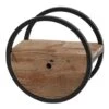 Hoyz - Wandschap Circular - Ø40 - Met Lade - Hout -Tuinmeubel Winkel 1000042654