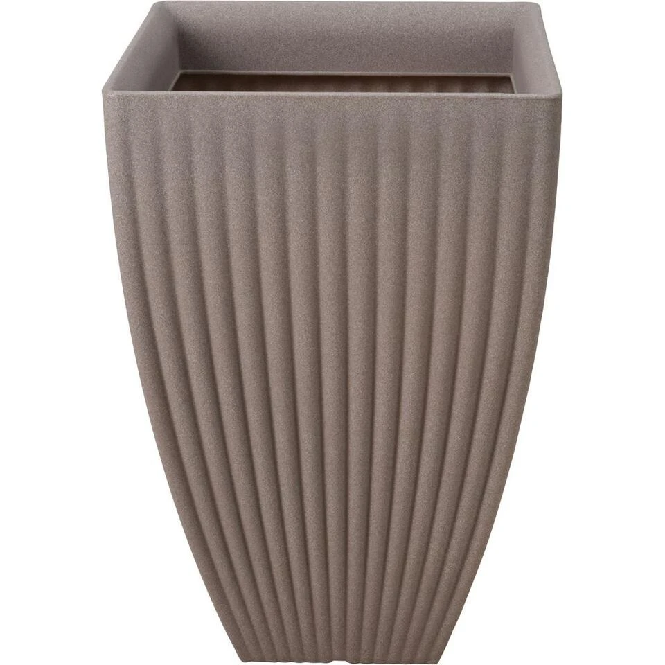 Pro Garden Bloempot Lotus 40x40x60cm Bruin 3 Pro Garden Bloempot Lotus 40x40x60cm Bruin