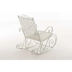 Clp Schommelstoel Smilla Antiek Wit -Tuinmeubel Winkel 1000045406 0103