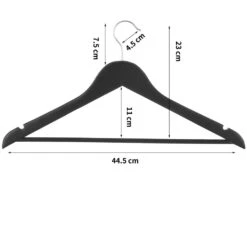 ACAZA 20 Stuks Massief Houten Kledinghangers, Esdoorn Hout -Tuinmeubel Winkel 1000045936 0103