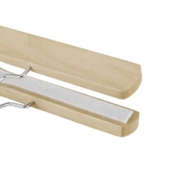 ACAZA Set Van 12 Massief Houten Kledinghangers, Anti-Slip Bescherming, Hout 8 ACAZA Set Van 12 Massief Houten Kledinghangers, Anti-Slip Bescherming, Hout -Tuinmeubel Winkel 1000045940 0102