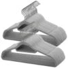 ACAZA Set Van 30 Anti-slip Kleerhangers, Fluweel, Kapstokken Met Broeklat, Grijs 1 ACAZA Set Van 30 Anti-slip Kleerhangers, Fluweel, Kapstokken Met Broeklat, Grijs -Tuinmeubel Winkel 1000046809