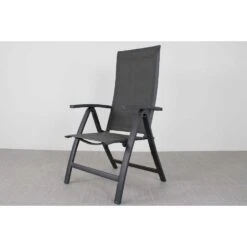 VDG Corsica Verstelbare Tuinstoel - Antraciet -Tuinmeubel Winkel 1000048048 0102
