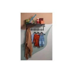 WOOOD Taeke Kapstok - Metaal - Zwart - 26x75x33 9 WOOOD Taeke Kapstok - Metaal - Zwart - 26x75x33 -Tuinmeubel Winkel 1000052513 0103