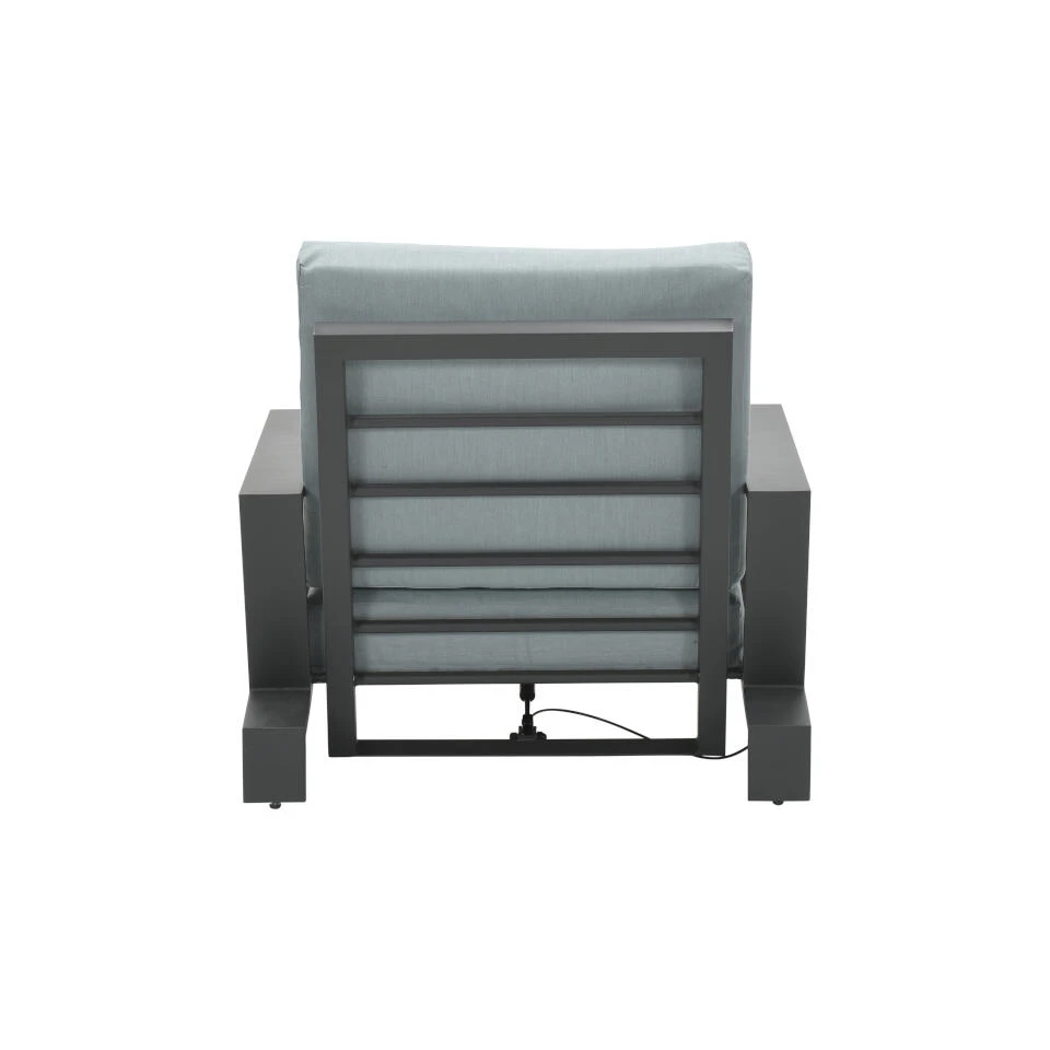 Garden Impressions Lincoln Verstelbare Loungestoel - Mint Grey 6 Garden Impressions Lincoln Verstelbare Loungestoel - Mint Grey - Afbeelding 4