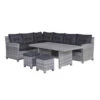 Garden Impressions Alaska Lounge Dining Set Links - Grijs 2 Garden Impressions Alaska Lounge Dining Set Links - Grijs -Tuinmeubel Winkel 1000054036