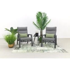 VDG Azoren/Brasilia Verstelbare Loungestoelen - Koffietafel - 3-delig -Tuinmeubel Winkel 1000054951 0102