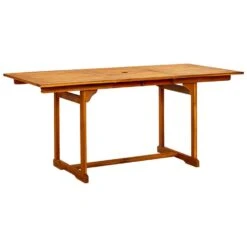 VidaXL Tuintafel (120-170)x80x75 Cm Massief Acaciahout 7 VidaXL Tuintafel (120-170)x80x75 Cm Massief Acaciahout -Tuinmeubel Winkel 1000055878 0101