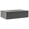 VidaXL Opbergbox 70x40x18 Cm Stof Antracietkleurig